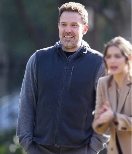 Deep Water Ben Affleck Blue Vest - Image 2