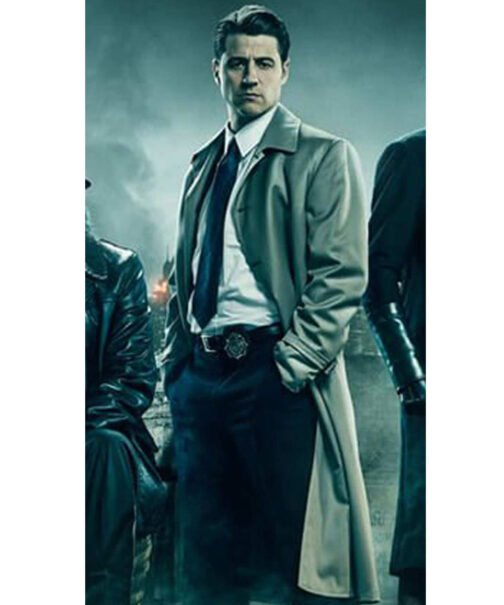 Gotham Season 5 Ben Mckenzie Trench Coat - Image 4