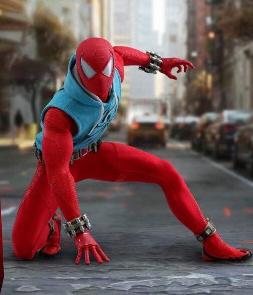 Ben Reilly Scarlet Spiderman Hooded Vest - Image 17