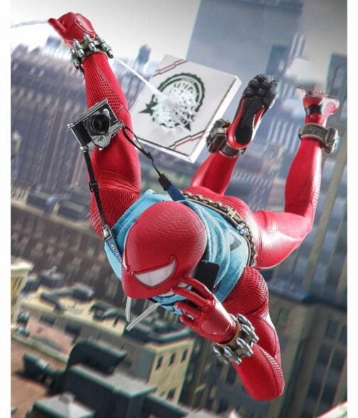 Ben Reilly Scarlet Spiderman Hooded Vest - Image 16