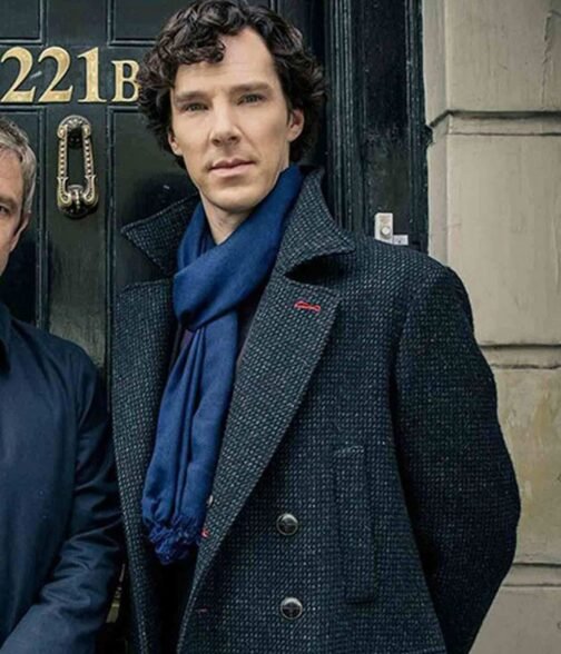 Benedict Cumberbatch Sherlock Trench Coat - Image 6