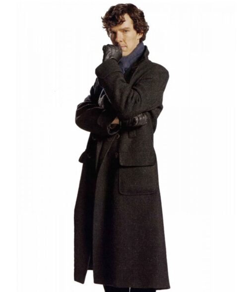 Benedict Cumberbatch Sherlock Trench Coat - Image 7