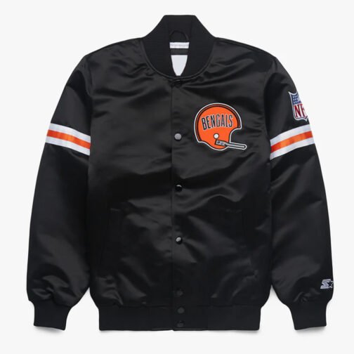 Bengals Starter Satin Jacket - Image 2
