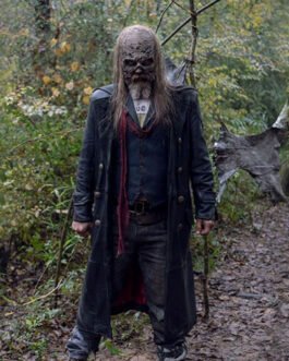 The Walking Dead S09 Beta Trench Leather Coat