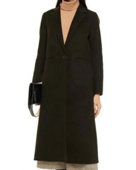 Yellowstone Season 04 Kelly Reilly Wool Green Coat