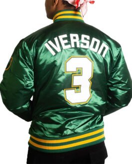 Bethel Iverson High School Green Satin Jacket