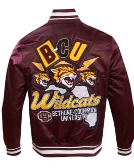 Bethune-Cookman University Homecoming Rib Satin Jacket