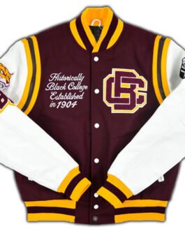 Bethune-Cookman University Motto 2.0 Letterman Jacket