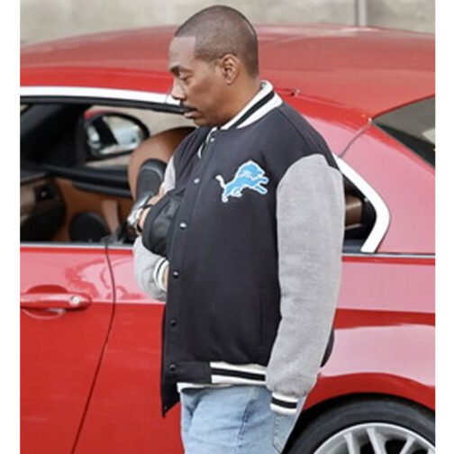 Eddie Murphy Beverly Hills Cop 4 Detroit Lions Varsity Jacket - Image 23