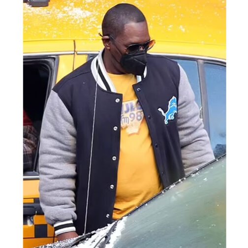Eddie Murphy Beverly Hills Cop 4 Detroit Lions Varsity Jacket - Image 19