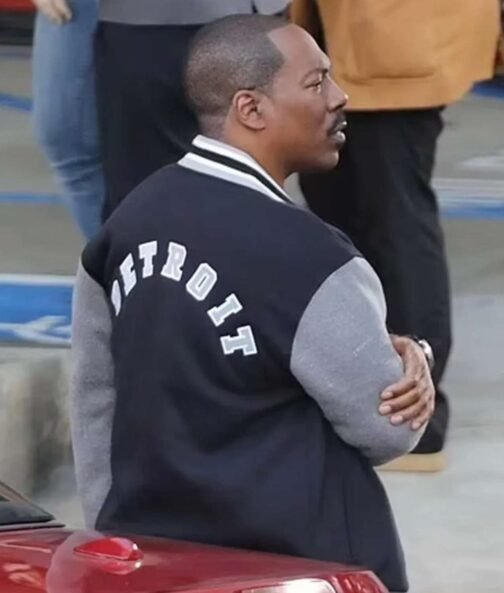 Eddie Murphy Beverly Hills Cop 4 Detroit Lions Varsity Jacket - Image 18
