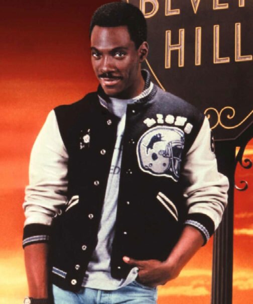Axel Foley Beverly Hills Cop Letterman Jacket - Image 2