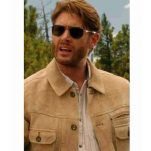 Jensen Ackles Big Sky Season 3 Suede Leather Jacket - Image 9