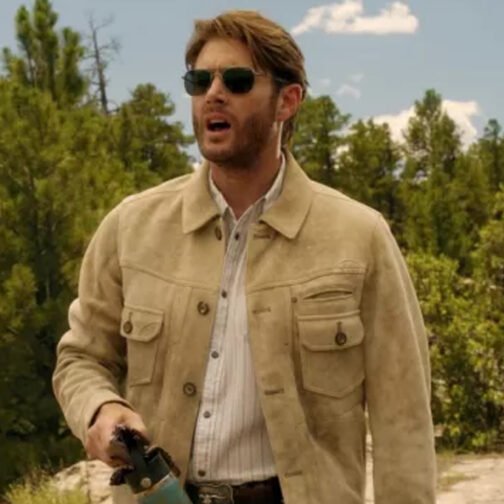 Jensen Ackles Big Sky Season 3 Suede Leather Jacket - Image 5