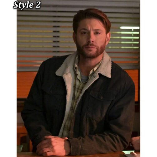 Big Sky S03 Jensen Ackles Corduroy Jacket - Image 11