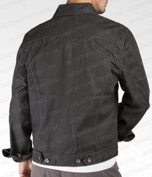 Omar Metwally Big Sky Grey Denim Jacket - Image 3