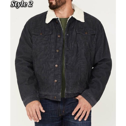 Big Sky S03 Jensen Ackles Corduroy Jacket - Image 2