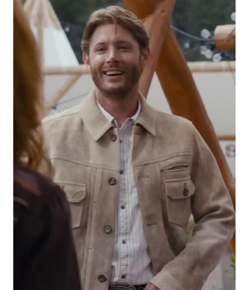 Jensen Ackles Big Sky Season 3 Suede Leather Jacket - Image 7
