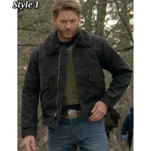 Big Sky S03 Jensen Ackles Corduroy Jacket - Image 3