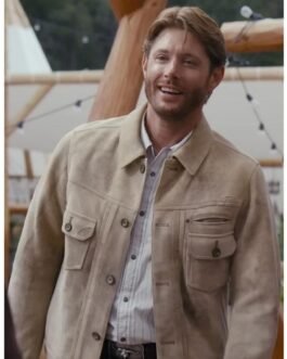 Jensen Ackles Big Sky Season 3 Suede Leather Jacket