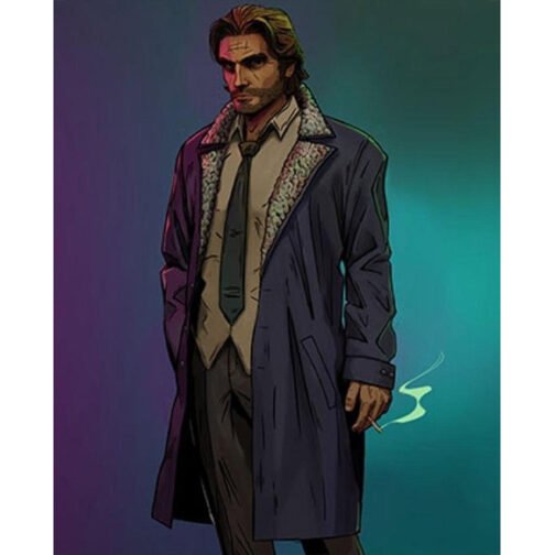 Bigby Wolf The Wolf Among Us 2 Coat - Image 2