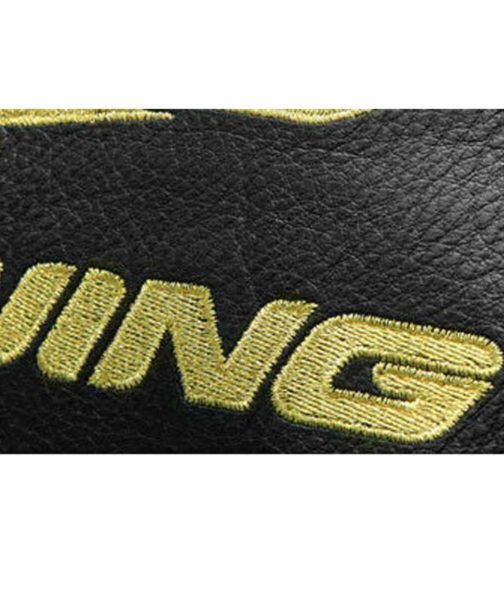 Biker Goldwing Black Leather Jacket - Image 5