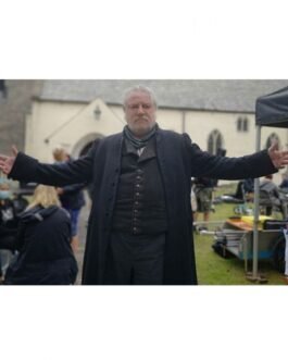 Ray Winstone Prizefighter Black Wool Coat