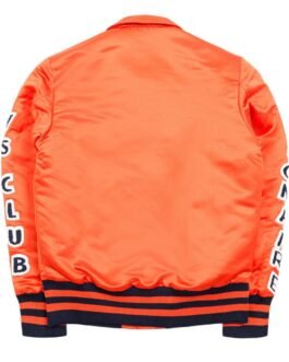 Billionaire Boys Club Astro Classic Satin Orange Jacket