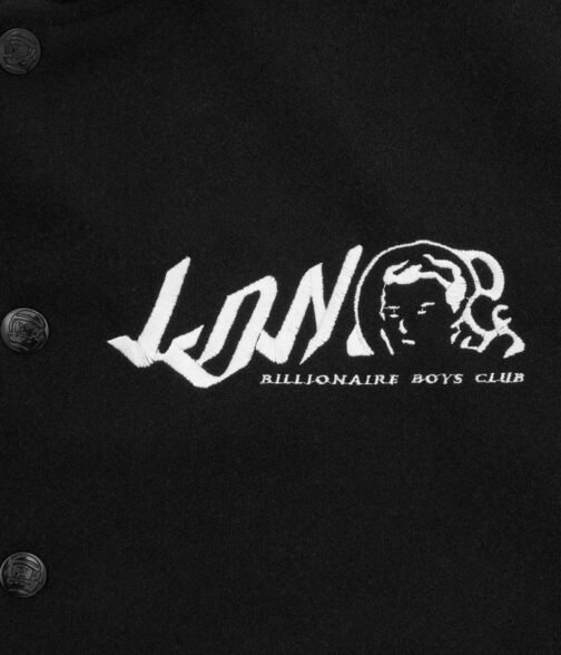 Billionaire Boys Club LDN Letterman Black Jacket - Image 7
