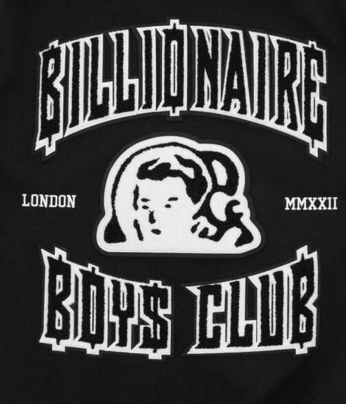 Billionaire Boys Club LDN Letterman Black Jacket - Image 5