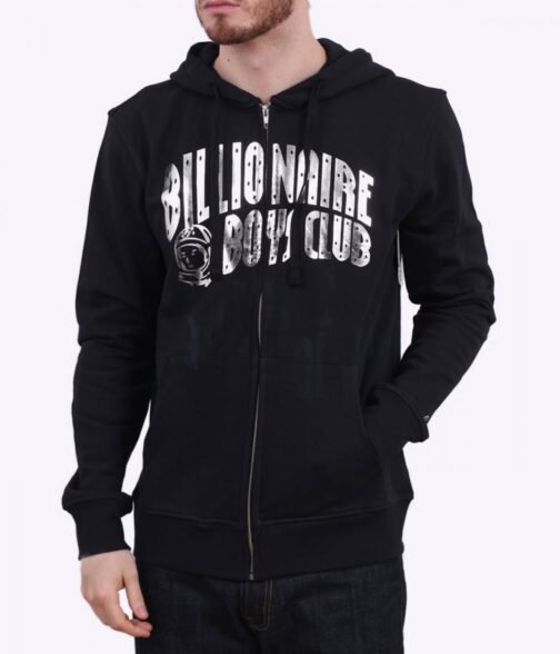 Fleece Billionaire Boys Club Zip Up Hoodie - Image 4