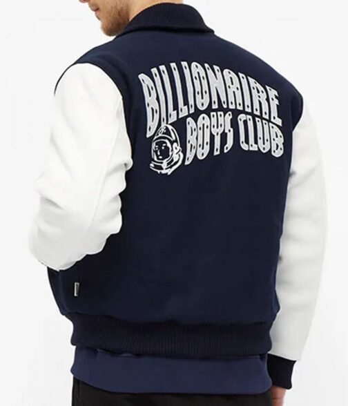 Billionaire Boys Club Appliquéd Felt Varsity Jacket - Image 6
