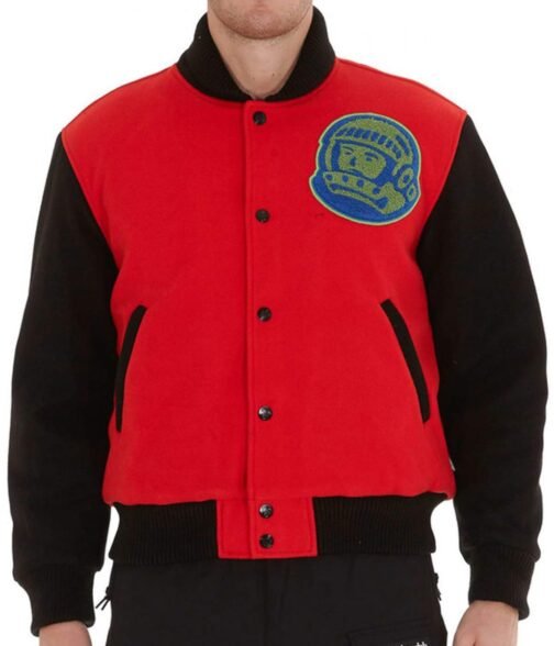 Billionaire Boys Club Mountain Letterman Logo Jacket - Image 4