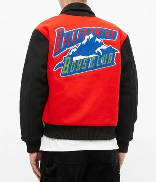 Billionaire Boys Club Mountain Letterman Logo Jacket - Image 5