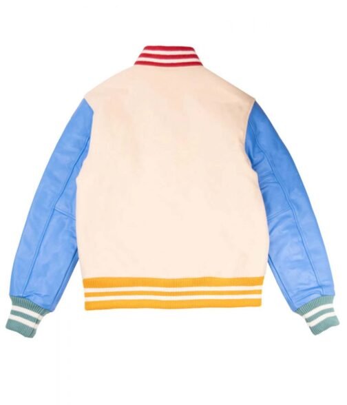 BBC Spaceman Logo Varsity Letterman Jacket - Image 4