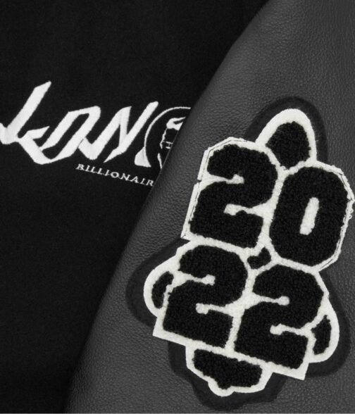 Billionaire Boys Club LDN Letterman Black Jacket - Image 4