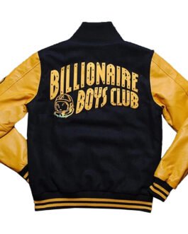 BBC Varsity Yellow and Black Jacket
