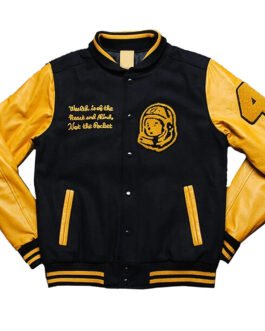 BBC Varsity Yellow and Black Jacket