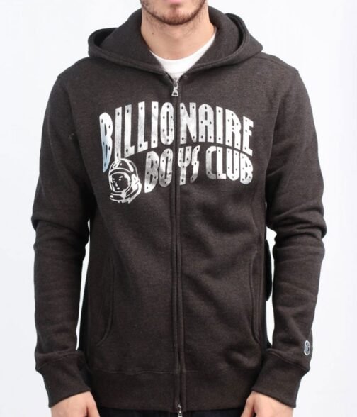 Fleece Billionaire Boys Club Zip Up Hoodie - Image 2
