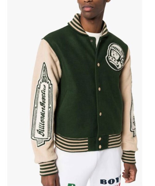 BBC Astro Heart Mind Varsity Jacket - Image 4