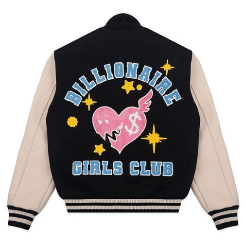 Billionaire Girls Club Letterman Jacket - Image 2