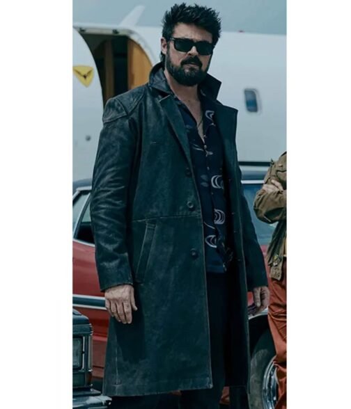The Boys Karl Urban Black Coat - Image 10