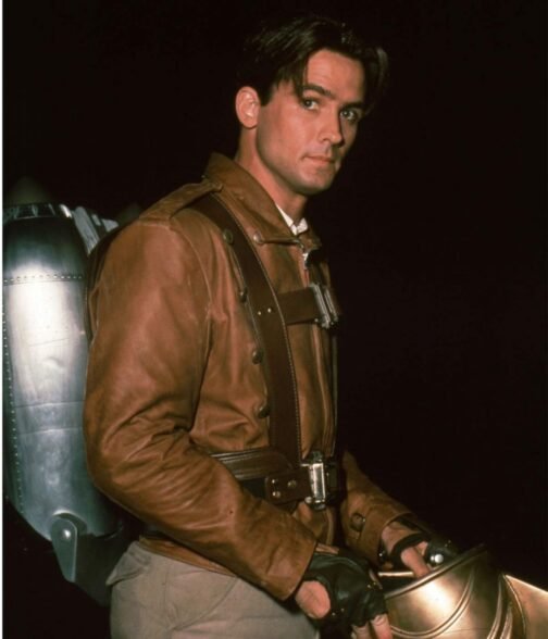 The Rocketeer Billy Campbell Leather Jacket - Image 10