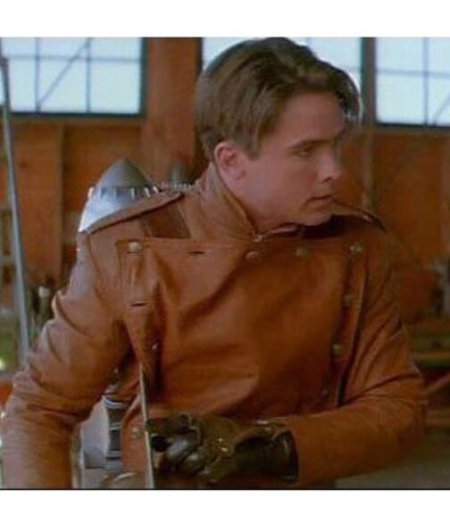 The Rocketeer Billy Campbell Leather Jacket - Image 7
