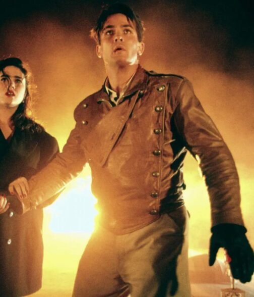 The Rocketeer Billy Campbell Leather Jacket - Image 8