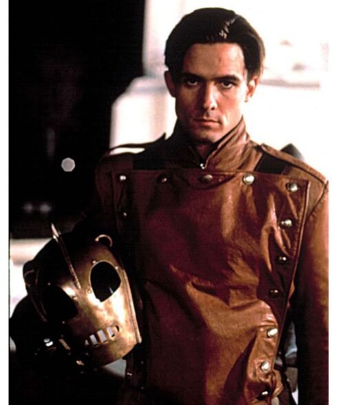 The Rocketeer Billy Campbell Leather Jacket - Image 9