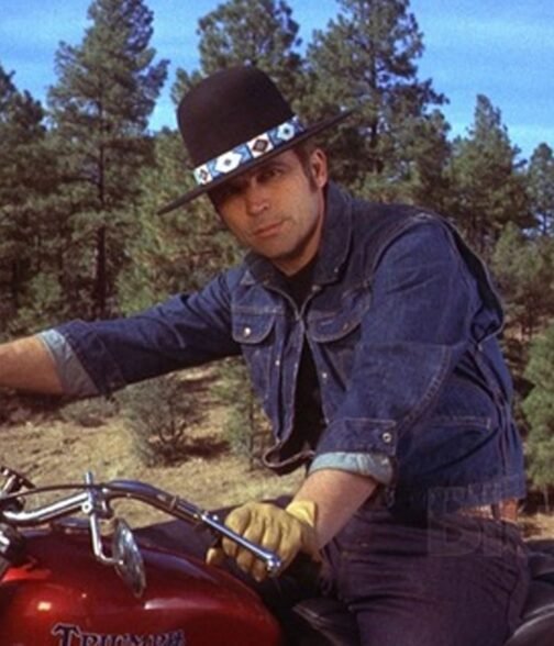 Billy Jack Tom Laughlin Blue Denim Jacket - Image 7