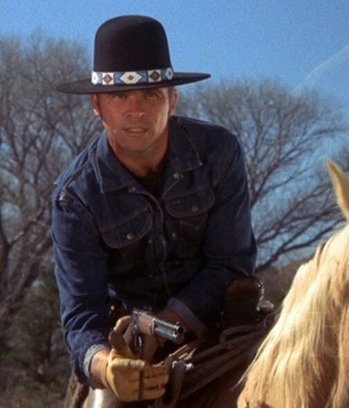 Billy Jack Tom Laughlin Blue Denim Jacket - Image 8