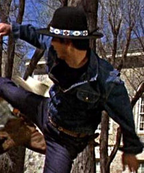 Billy Jack Tom Laughlin Blue Denim Jacket - Image 13
