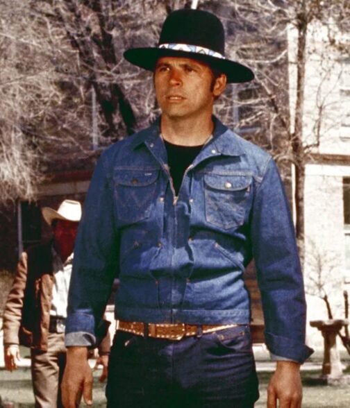 Billy Jack Tom Laughlin Blue Denim Jacket - Image 5